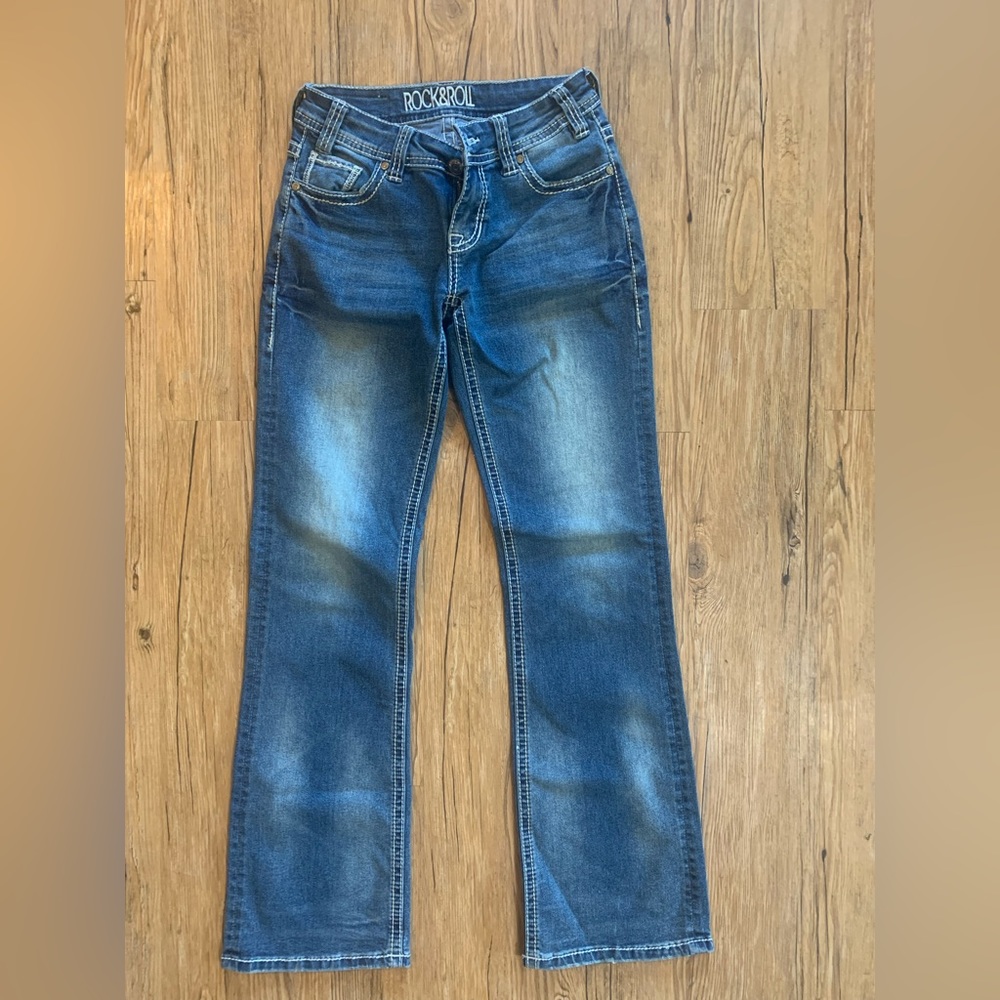 Rock n roll riding Jean